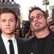 Illustration for article titled Tom Holland, Robert Downey Jr. join Chris Evans sweet tribute to boy who saved sister from dog attack